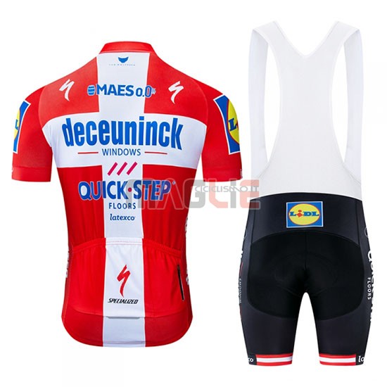 Maglia Deceuninck Quick Step Manica Corta 2019 Campione Svizzera